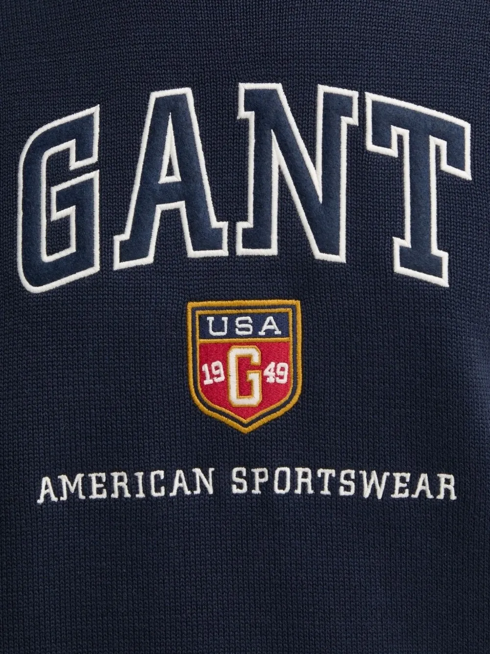 Gant Coltrui verfraaid met logo Blauw