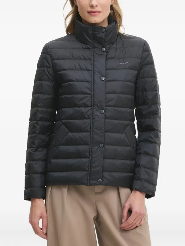 Gant high-neck Padded Jacket Black FARFETCH GE