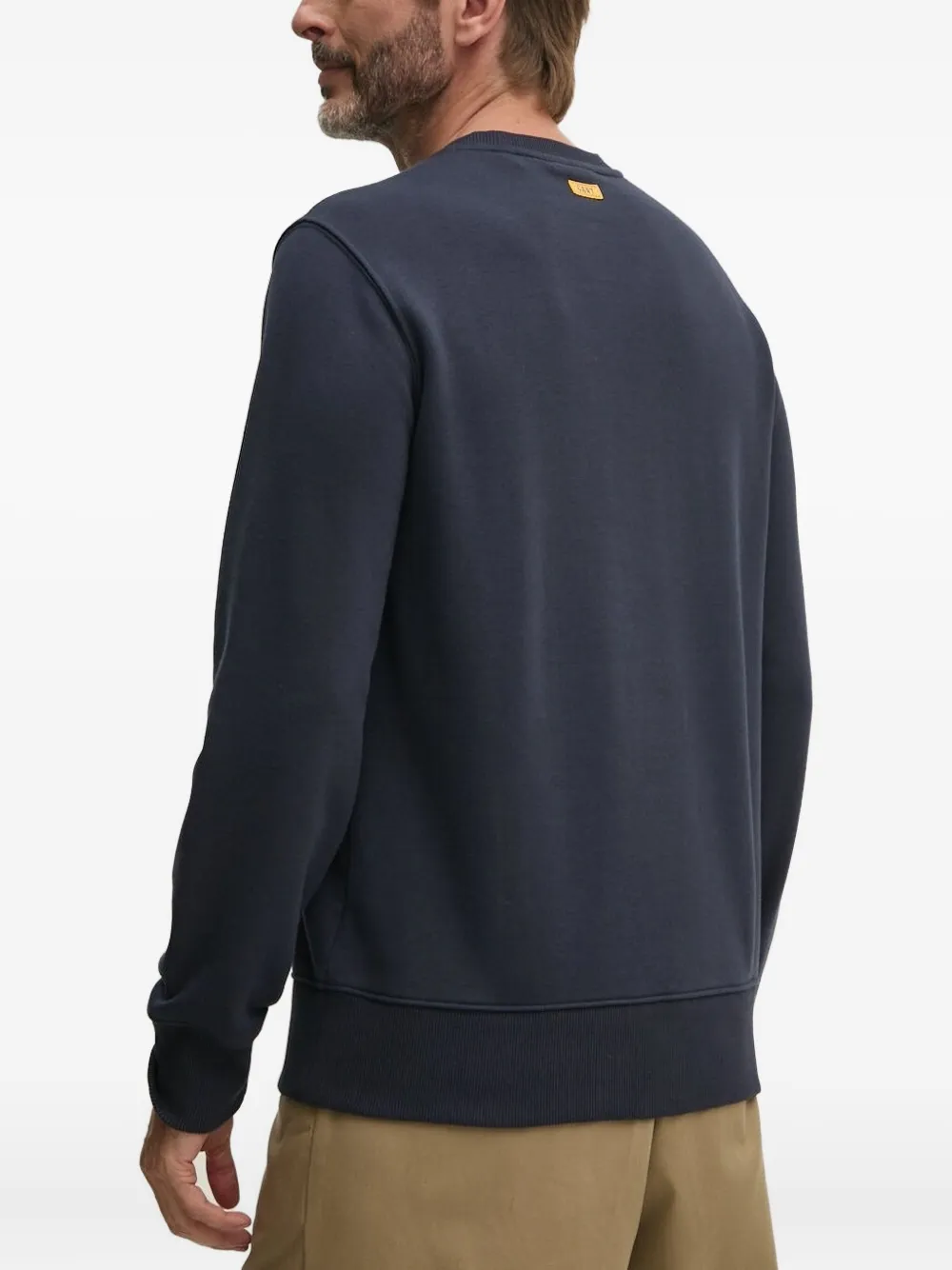 Gant Sweater met logoprint - Blauw