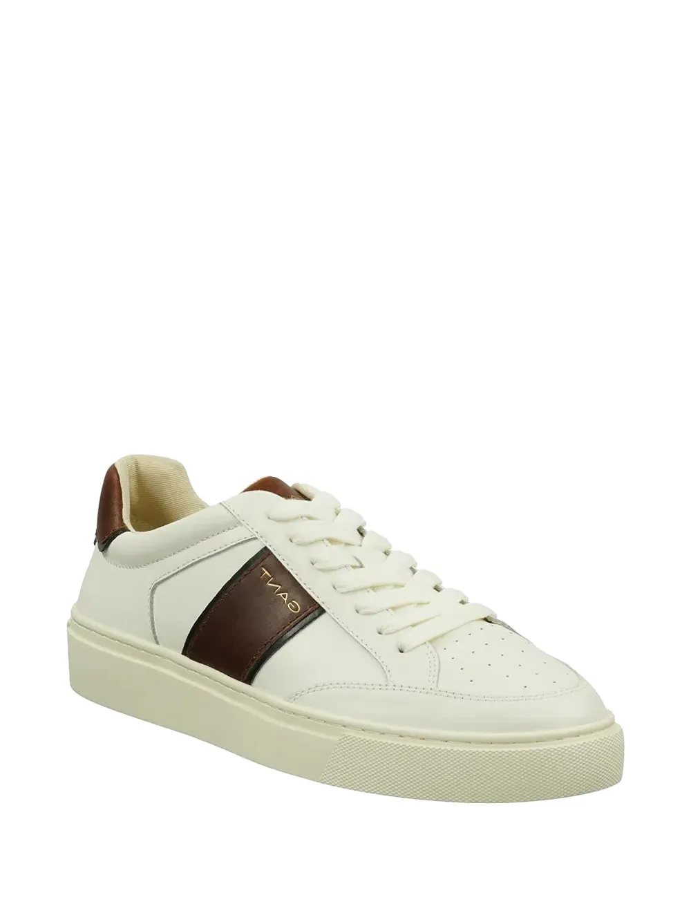 Gant Logo Trainers In Neutrals