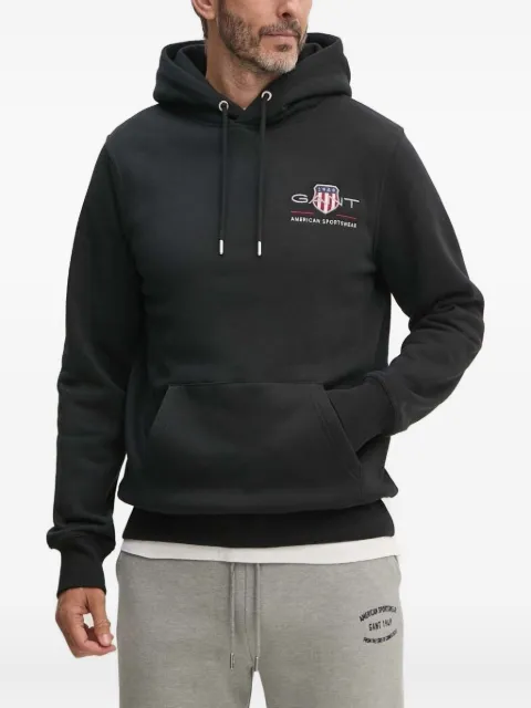Gant Medium Archive Shield  logo-embroidered hoodie