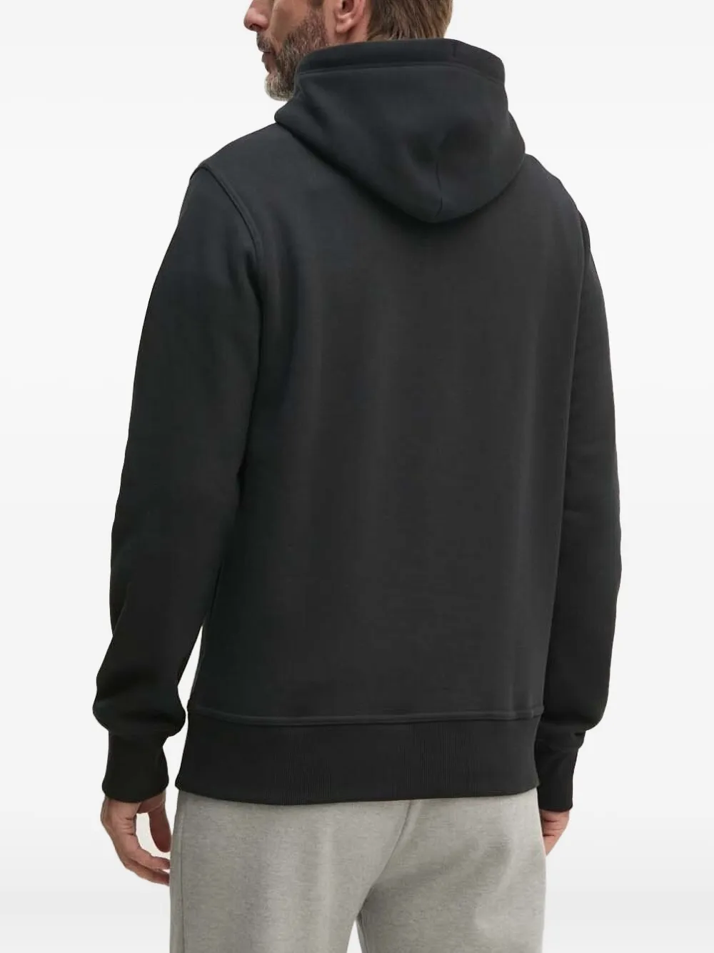 Gant Archive Shield medium hoodie met geborduurd logo Zwart