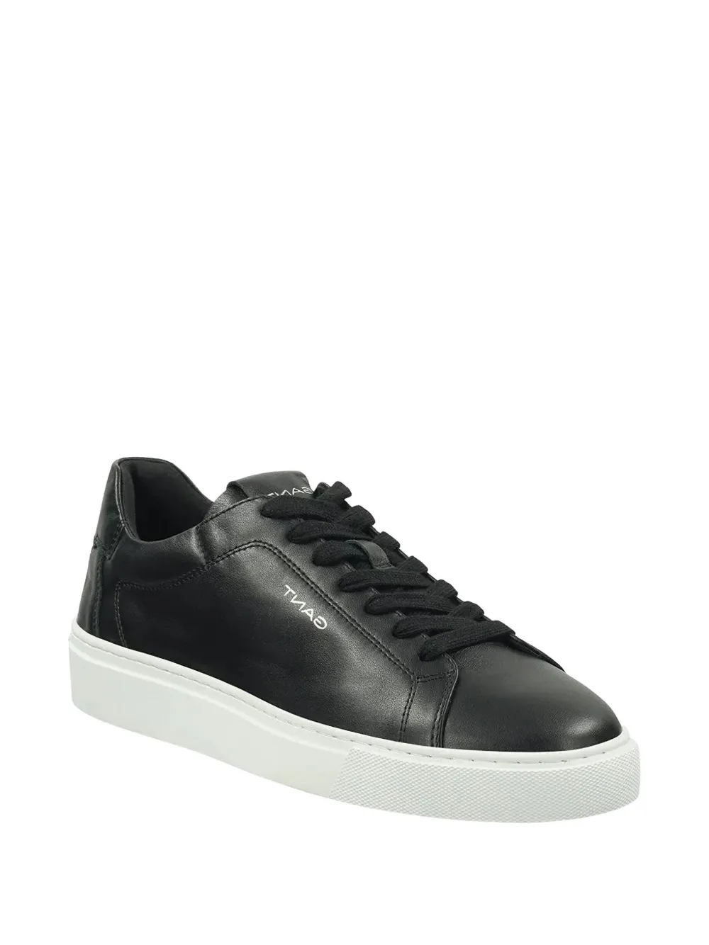 Gant Leather Sneakers In Black