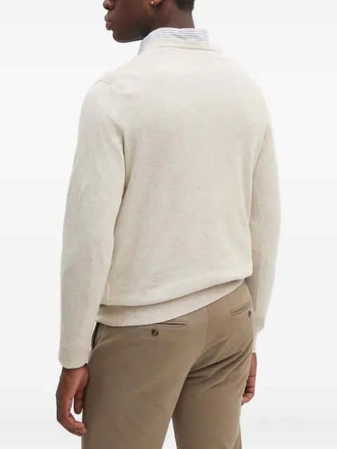 Gant V-neck logo sweater