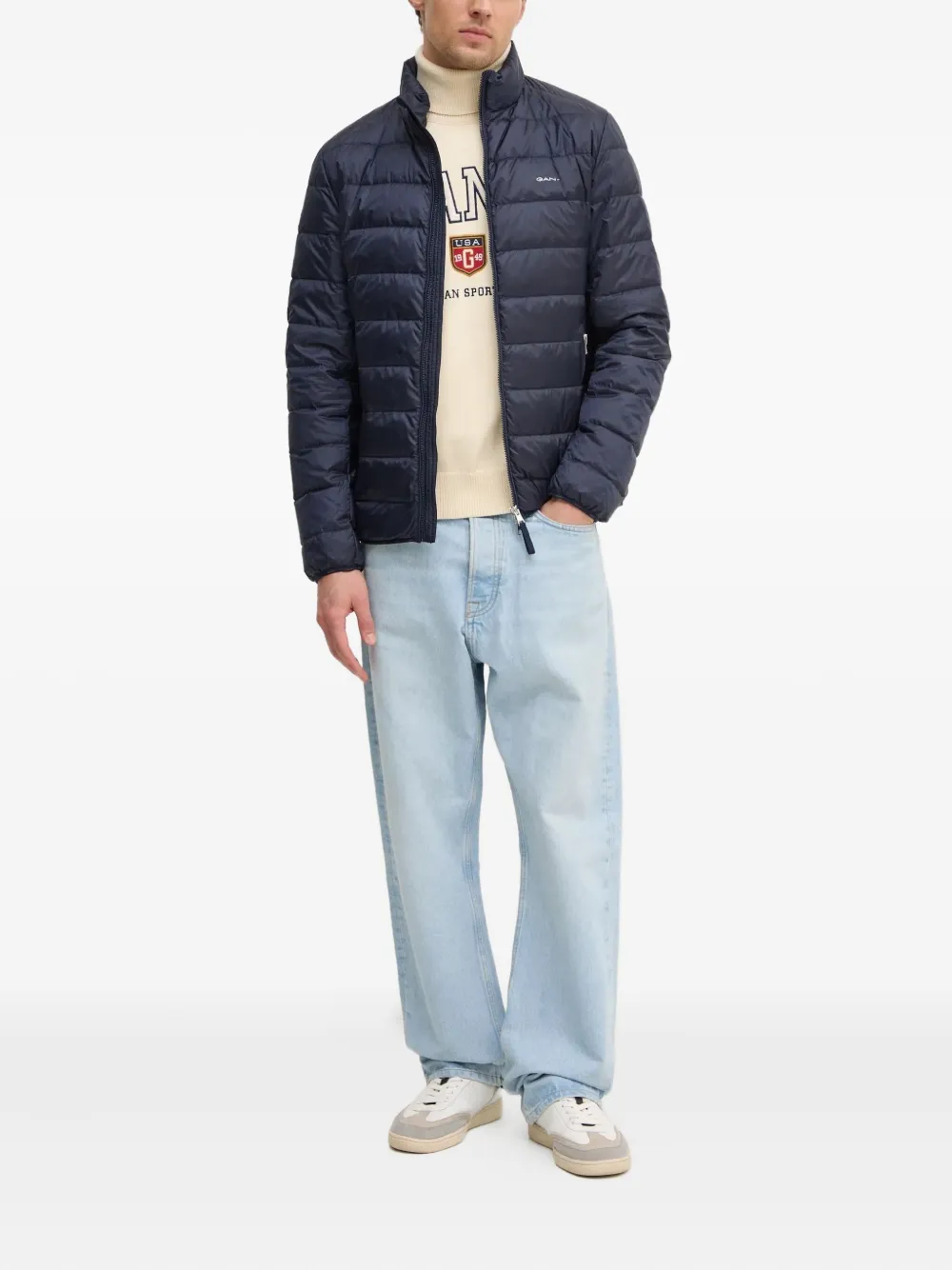 Gant Coltrui met logo - Beige