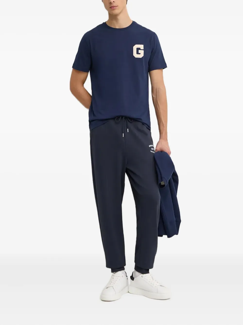 Gant Trainingsbroek met trekkoord - Blauw