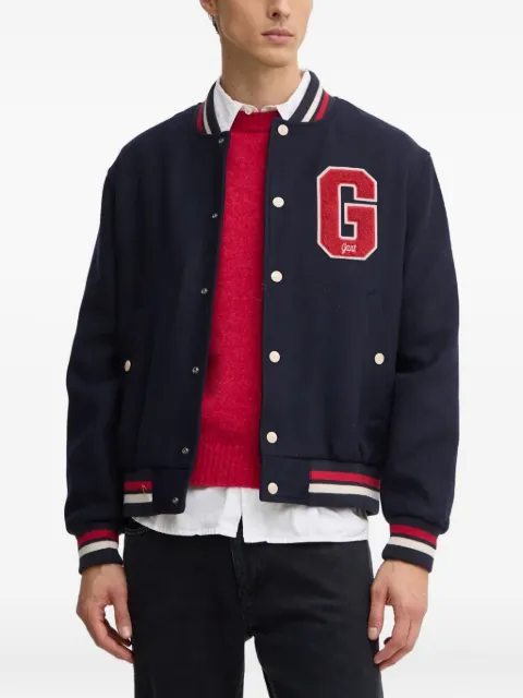 Gant buttoned appliqué jacket