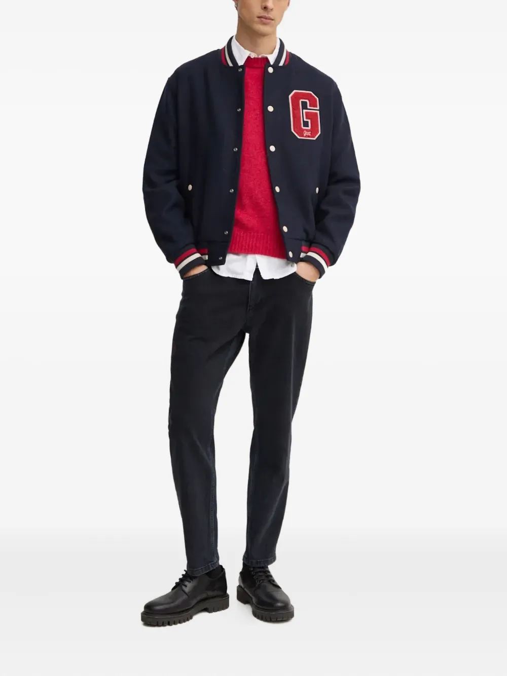 Gant chamarra con apliques y botones | Chamarras bomber | Image 2