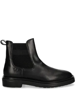 Birkenstock Stalon Leather Chelsea Boots | Black | FARFETCH