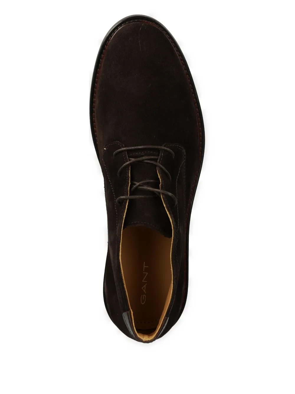 Gant Leren derby schoenen Bruin