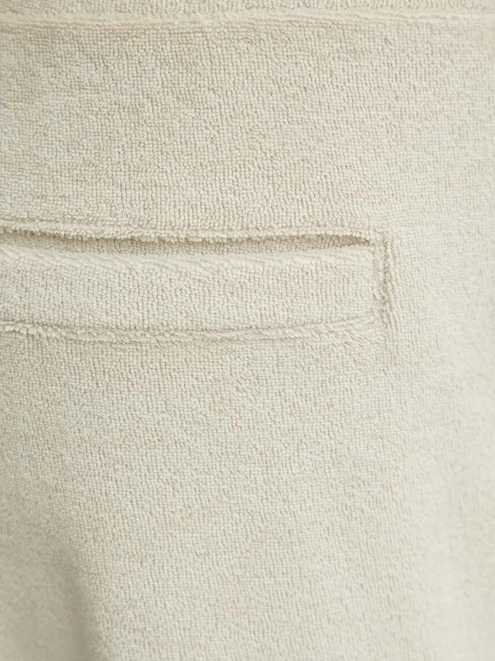 Gant Towel-effect Drawstring Shorts In White