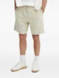 Gant towel-effect drawstring shorts - Neutrals