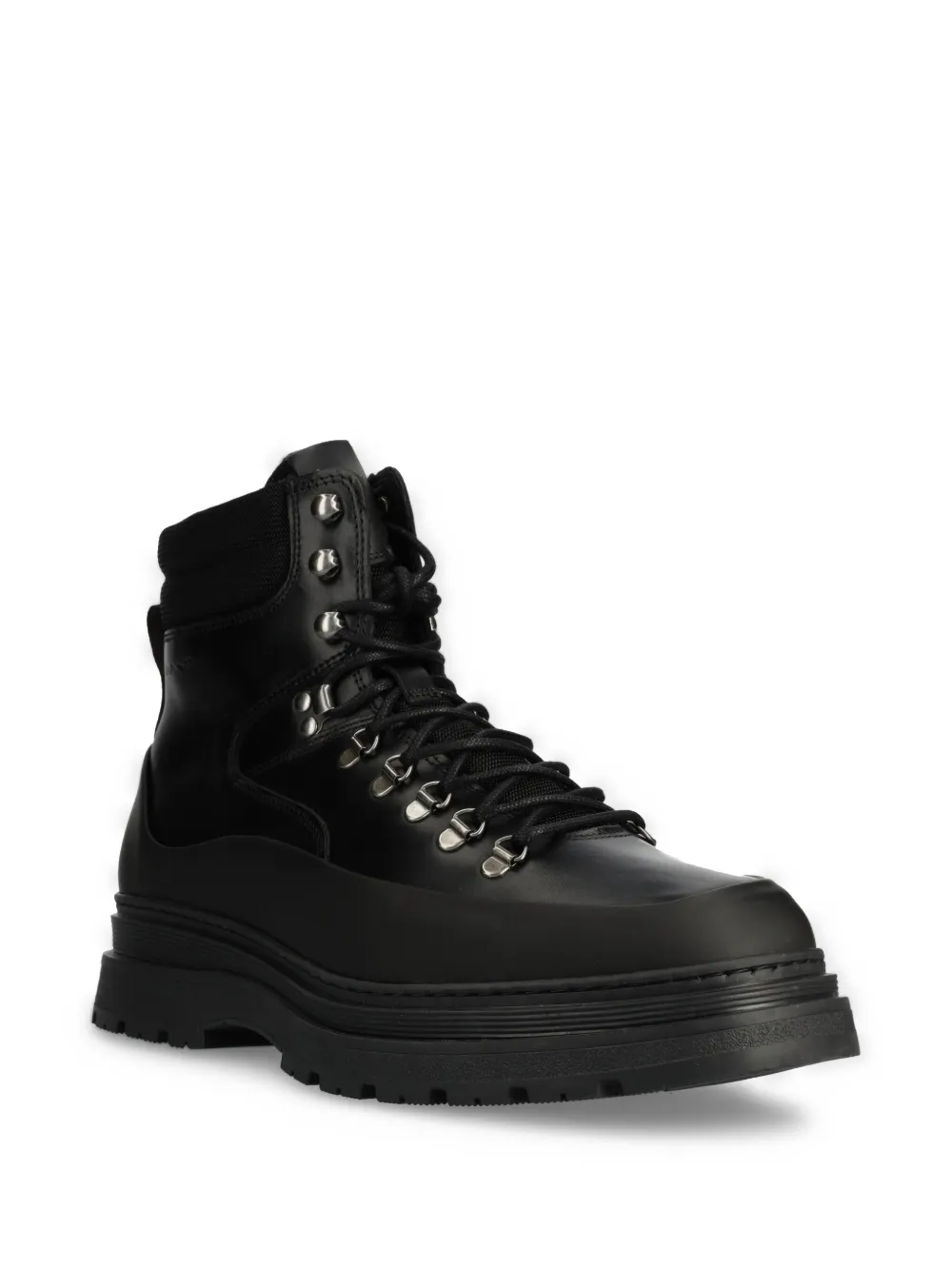 Gant leather boots - Zwart