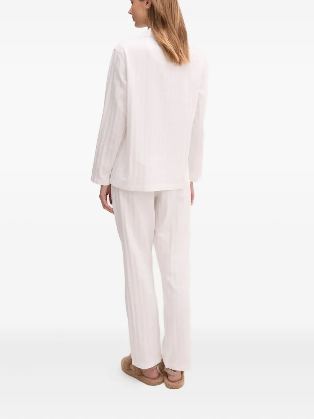 Gant Gestreepte pyjama Roze