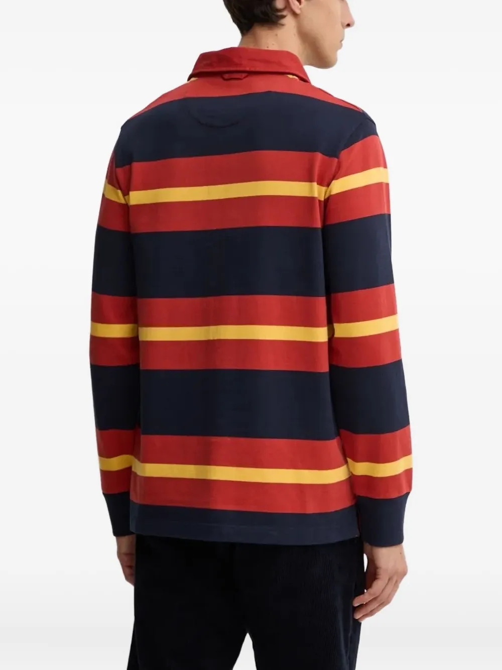 Gant Gestreept poloshirt Blauw