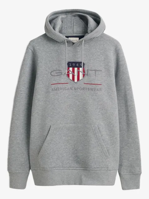 Gant Hoodie mit Logo-Stickerei