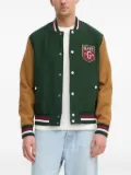 Gant Varsity embroidered-badge bomber jacket - Green