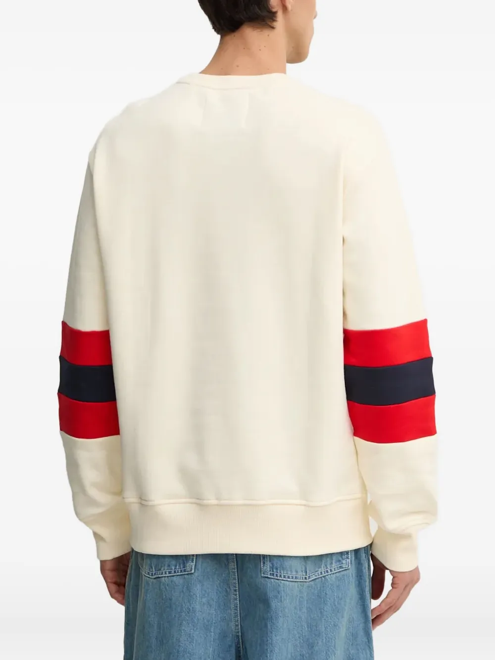 Gant Sweater met logopatch Beige