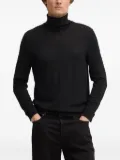 Gant roll-neck wool sweater - Black