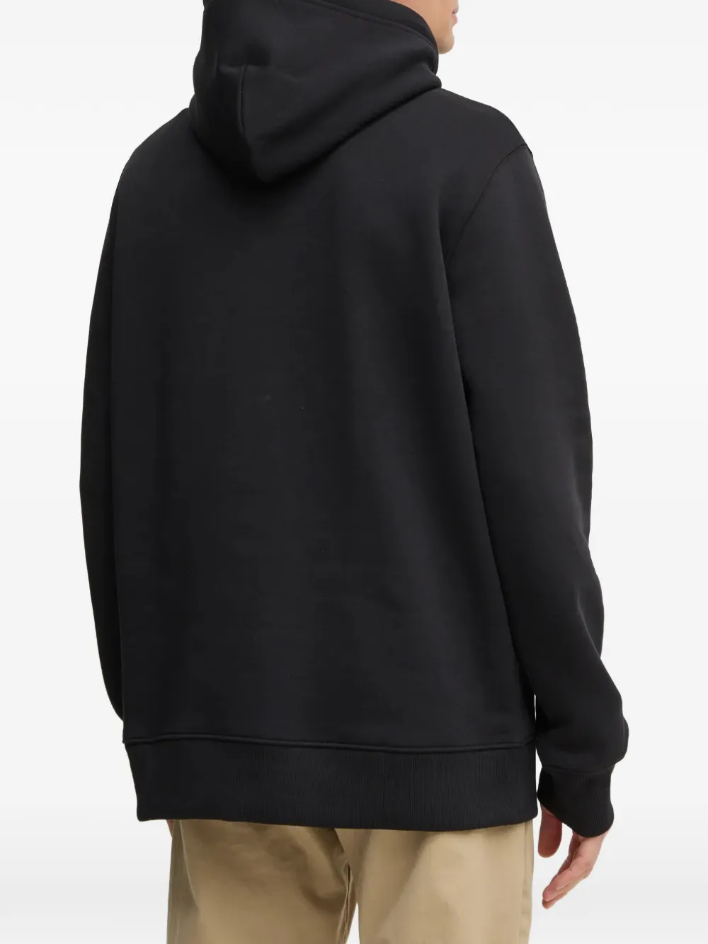 Gant Shield hoodie met logo Zwart