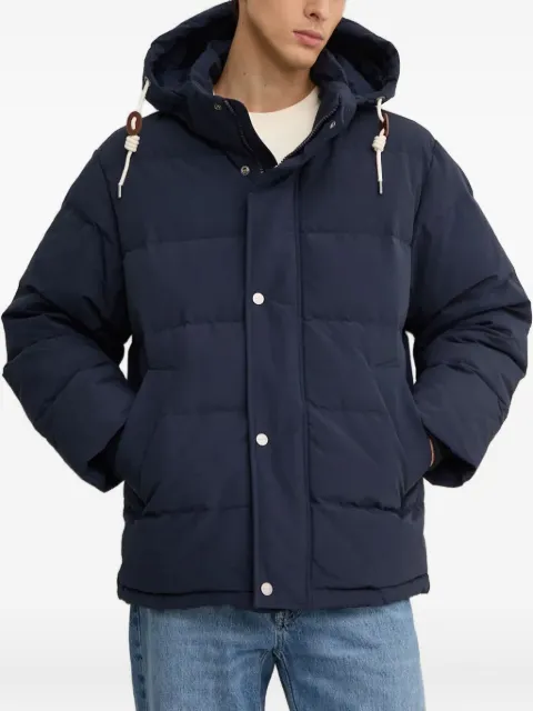 Gant hooded buttoned jacket