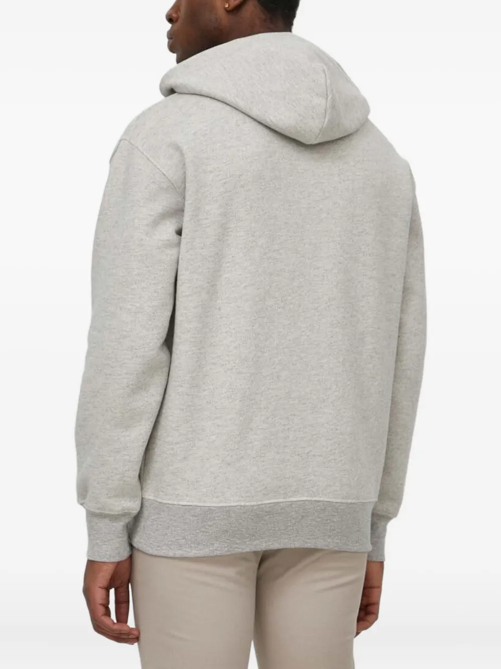 Gant Hoodie met logoprint Grijs