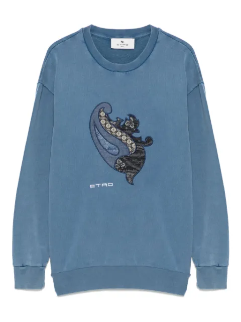 ETRO KIDS sweat à motif cachemire