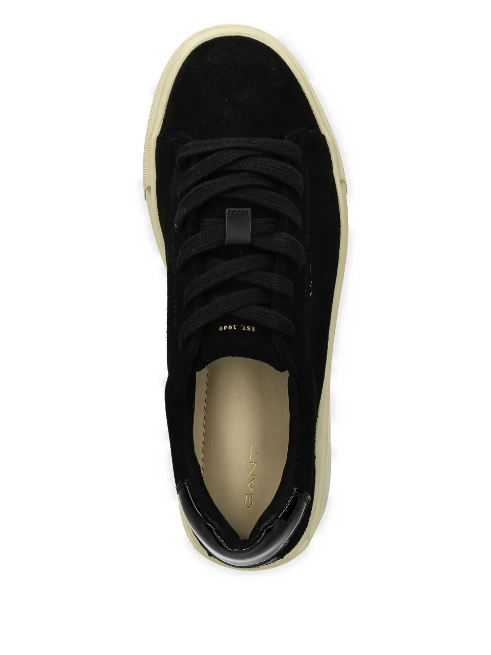 Gant Leren sneakers Zwart