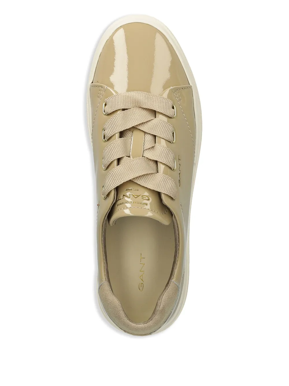 Gant Leren sneakers Beige