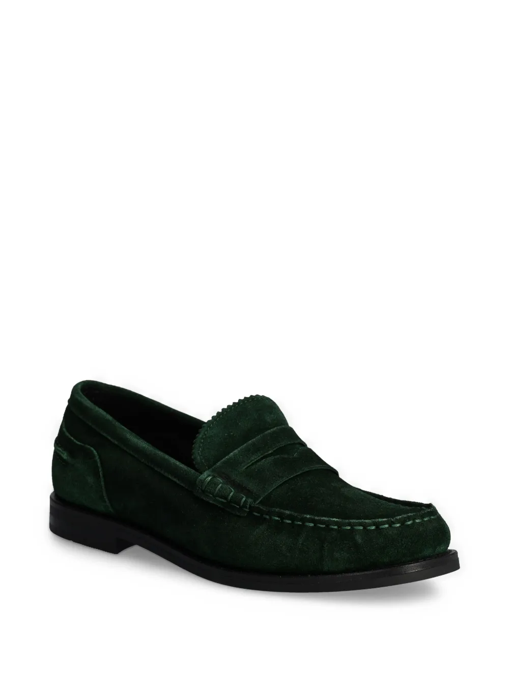 Gant Leren loafers - Groen