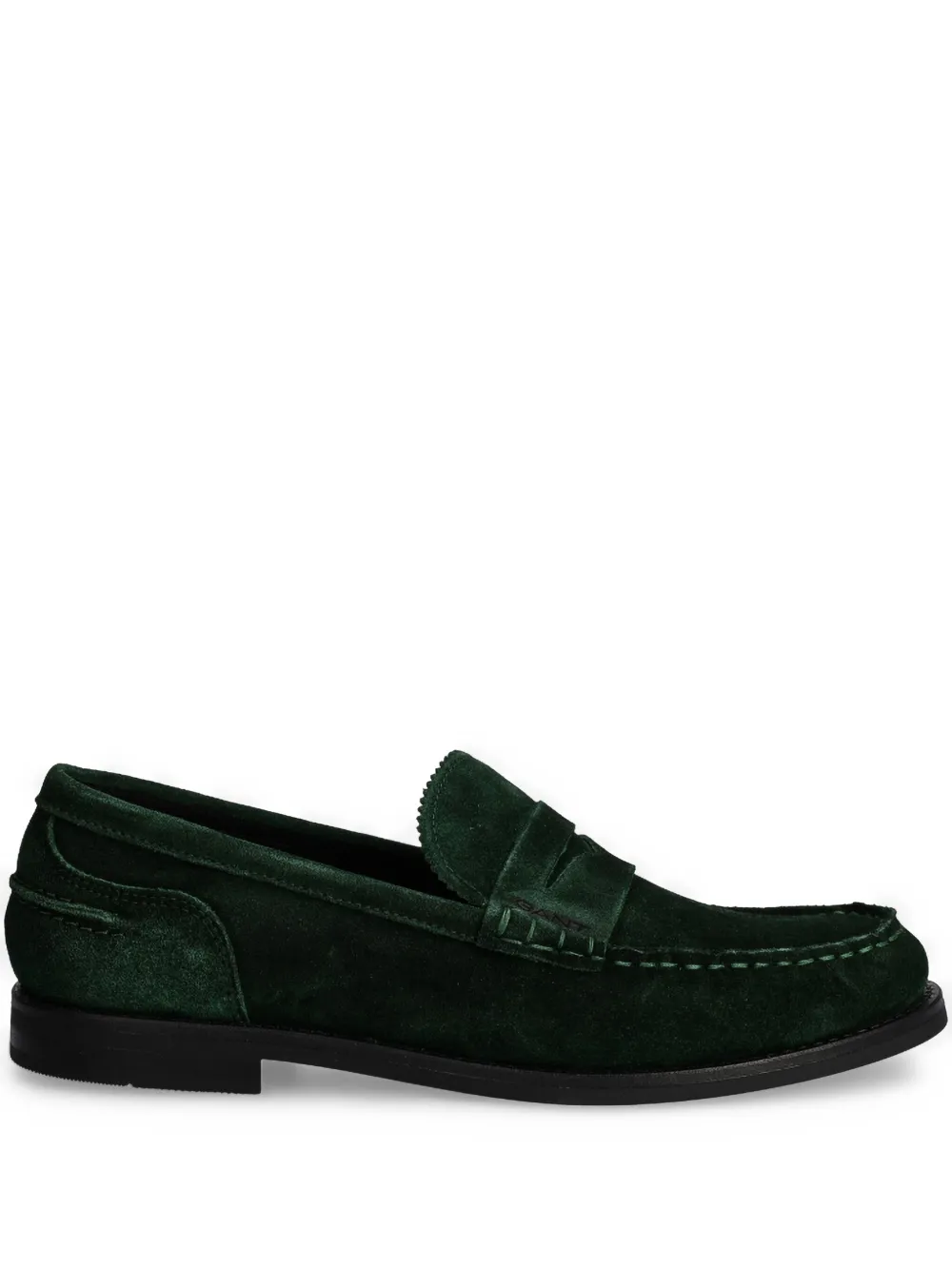 Gant Leren loafers Groen