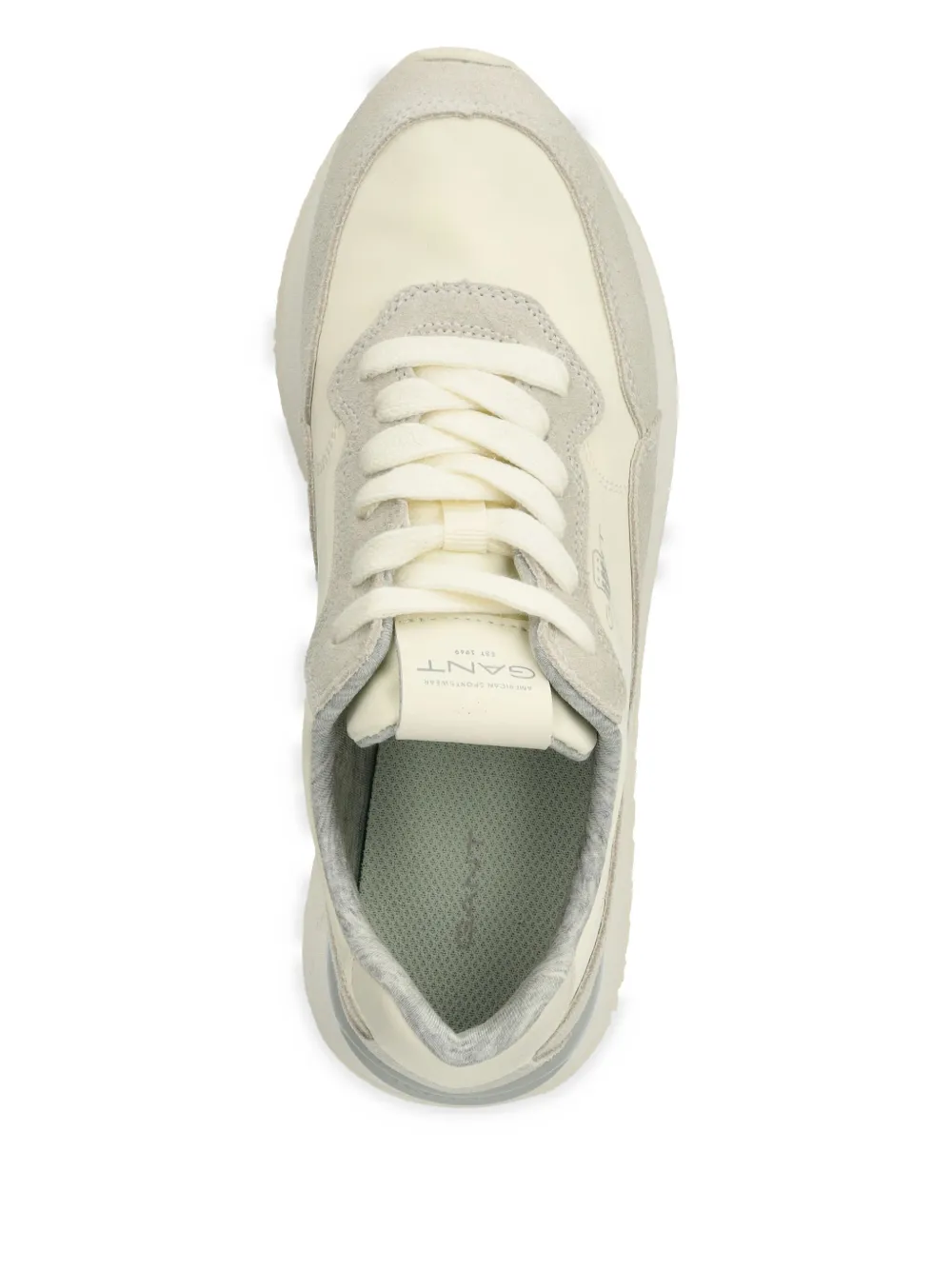 Gant Leather Sneakers In 白色