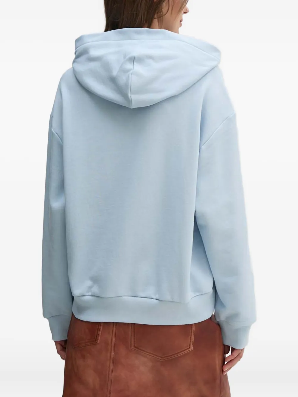 Gant Hoodie met logo - Blauw