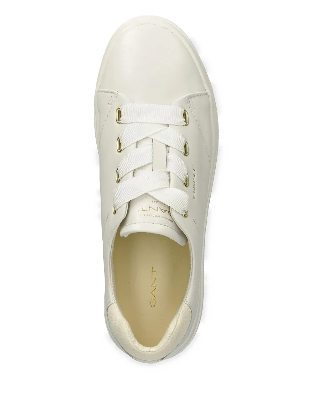 Gant Leather Sneakers In White