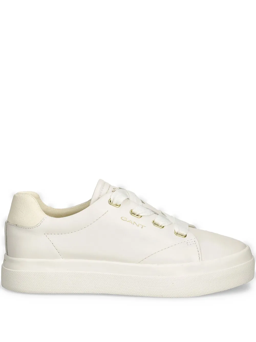 Gant Leather Sneakers In White