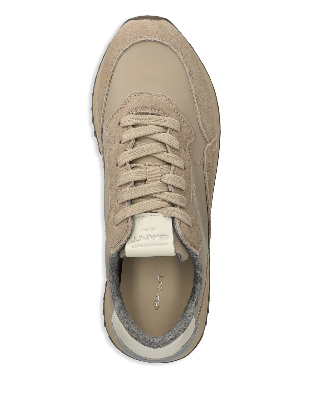 Gant Leren sneakers Bruin