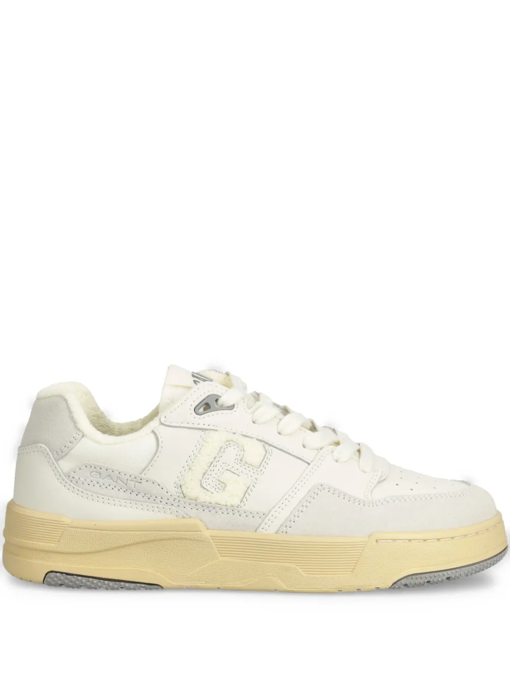Gant Logo-patch Sneakers In White