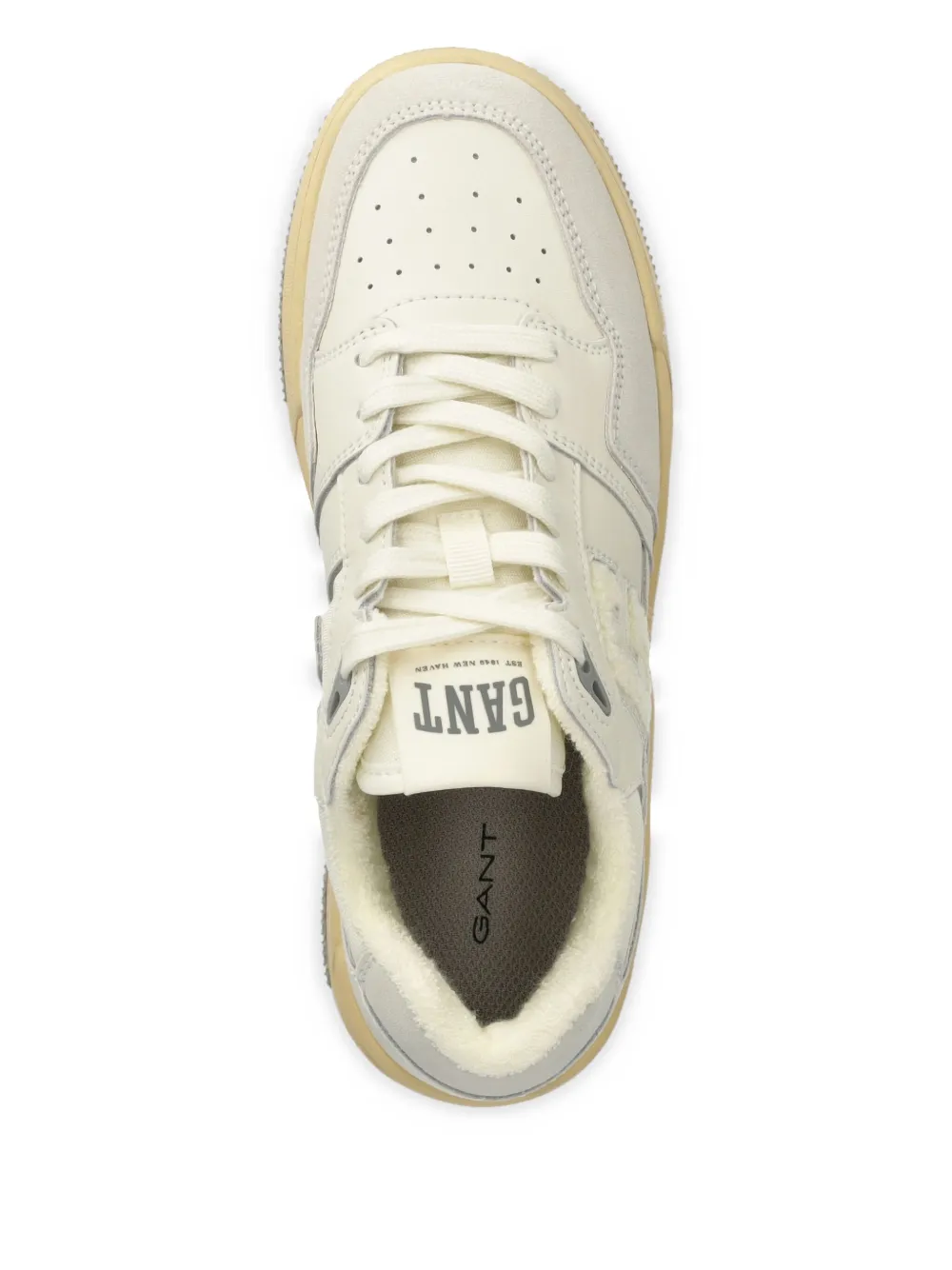 Gant Logo-patch Sneakers In White