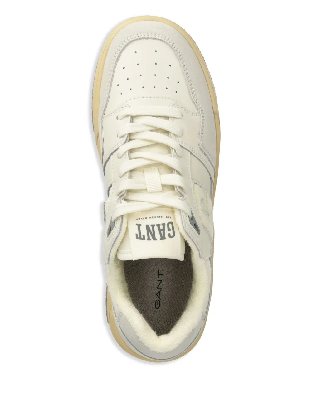 Gant Sneakers met logopatch Wit