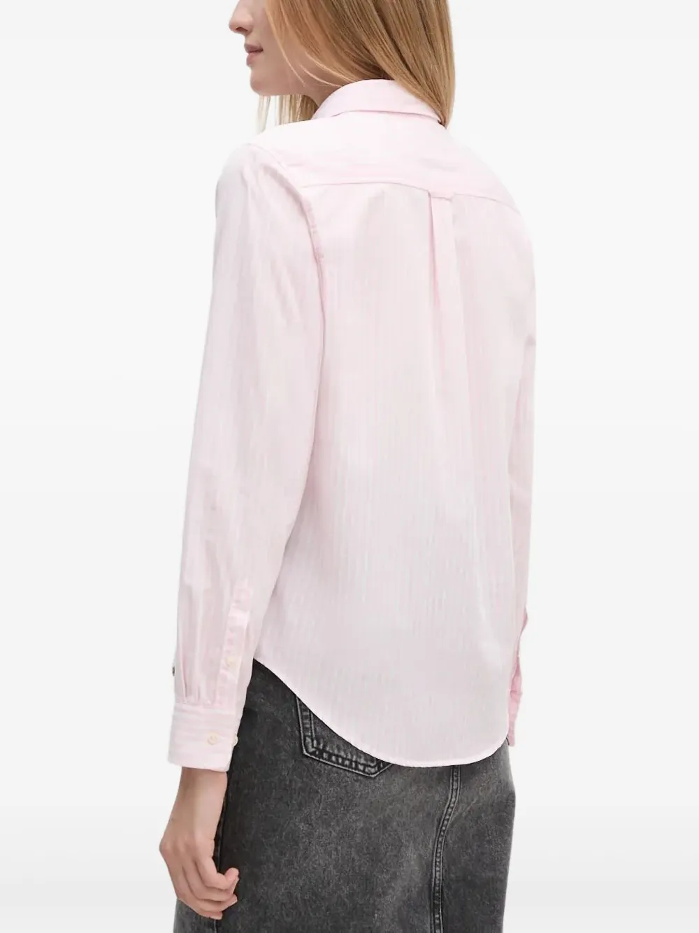 Gant striped cotton shirt - Roze