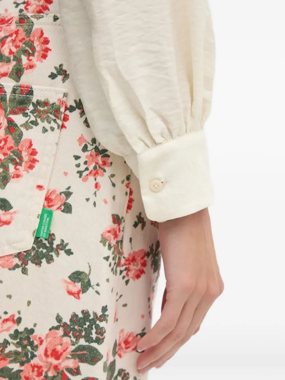 Gant Long-sleeve Blouse In Neutral