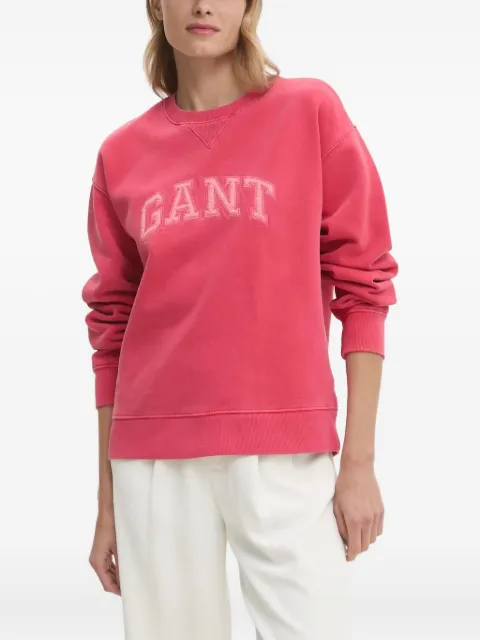 Gant logo-embroidered sweatshirt