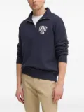 Gant half-zip logo sweatshirt - Blue