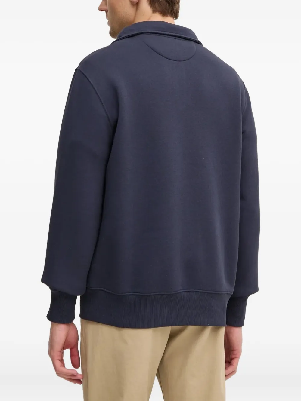 Gant Sweater met logo - Blauw