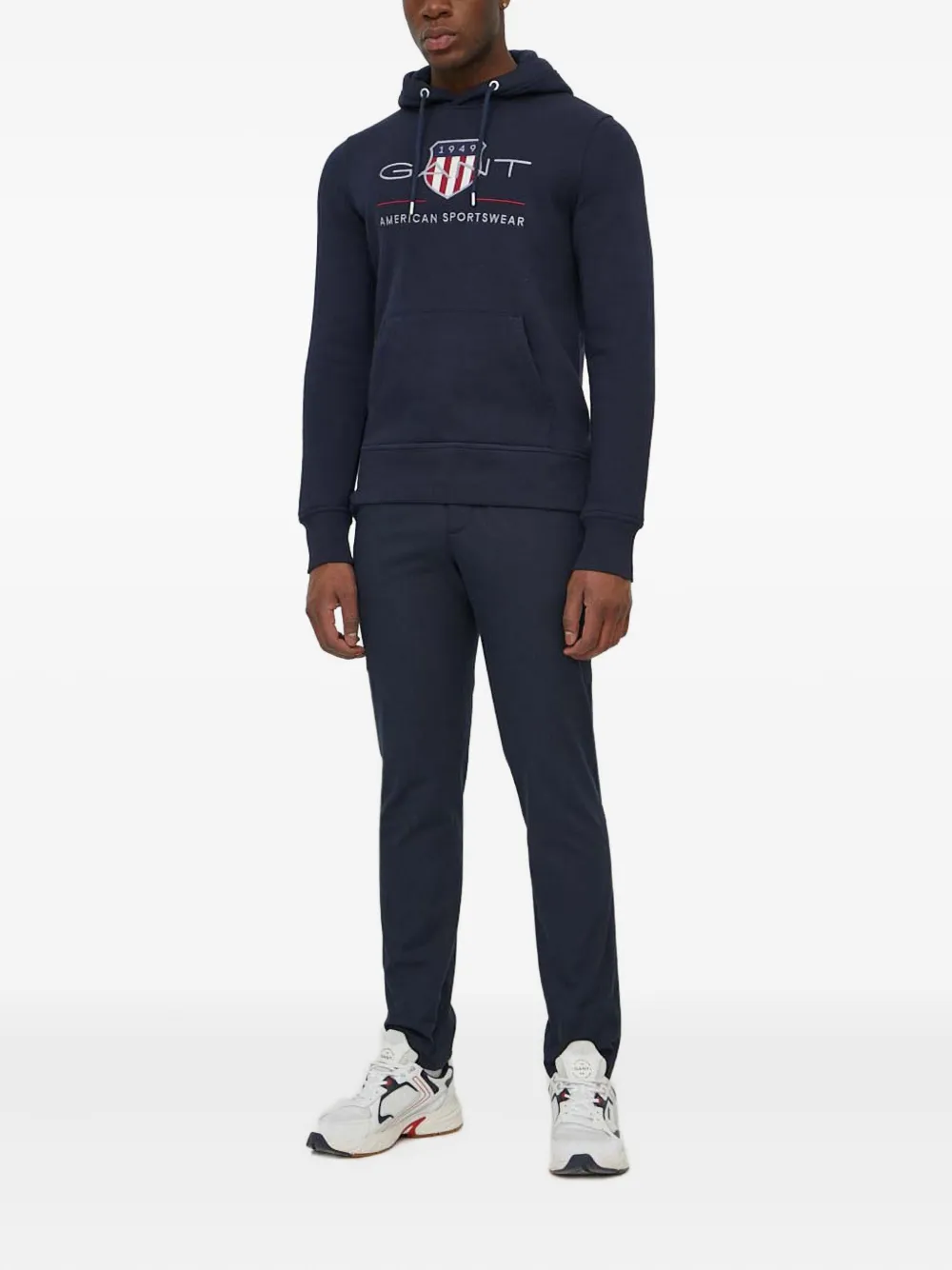 Gant logo-embroidered hoodie | Hoodies | Image 2