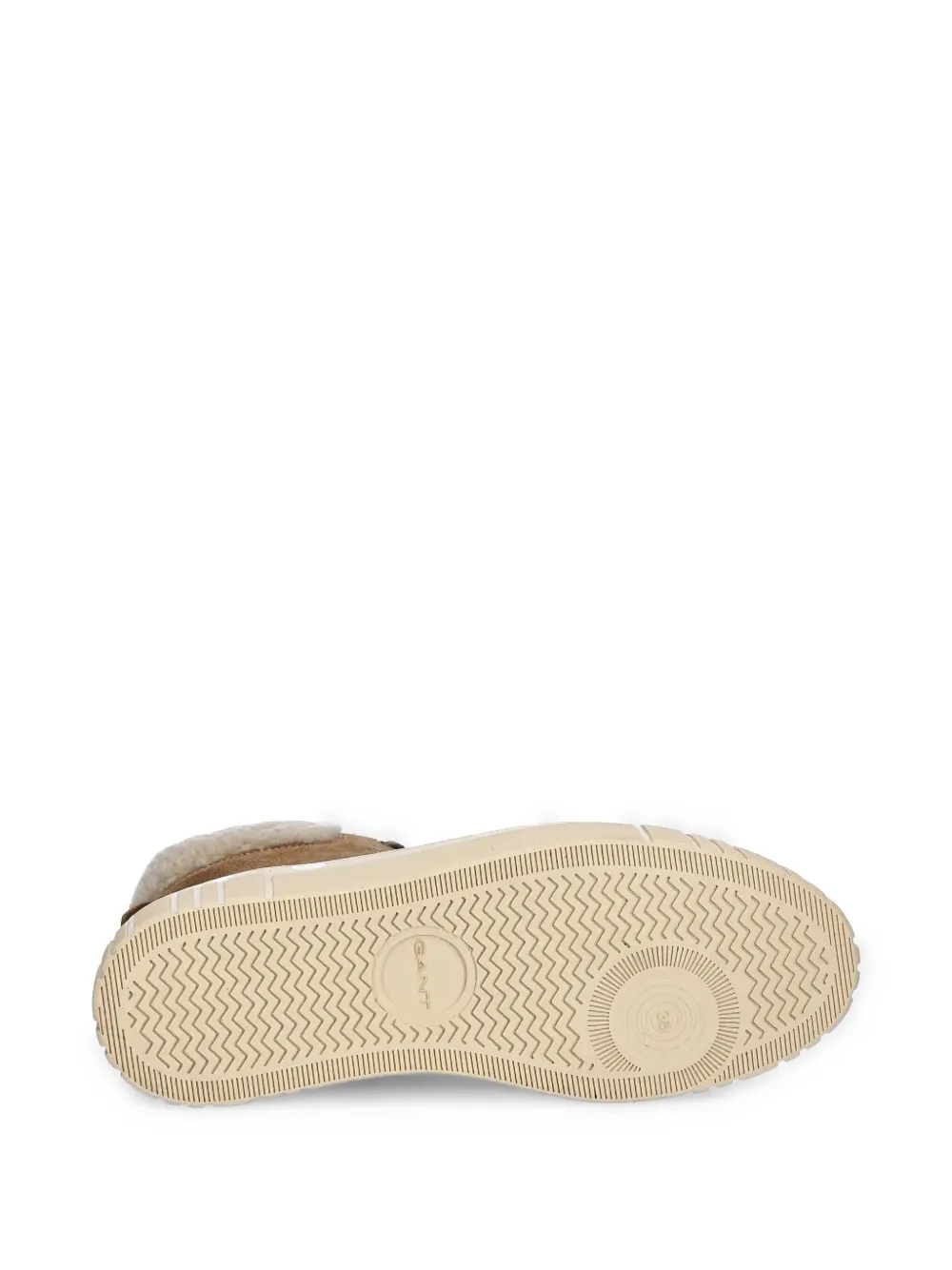 Gant Shearling Detailing Boots In Neutrals