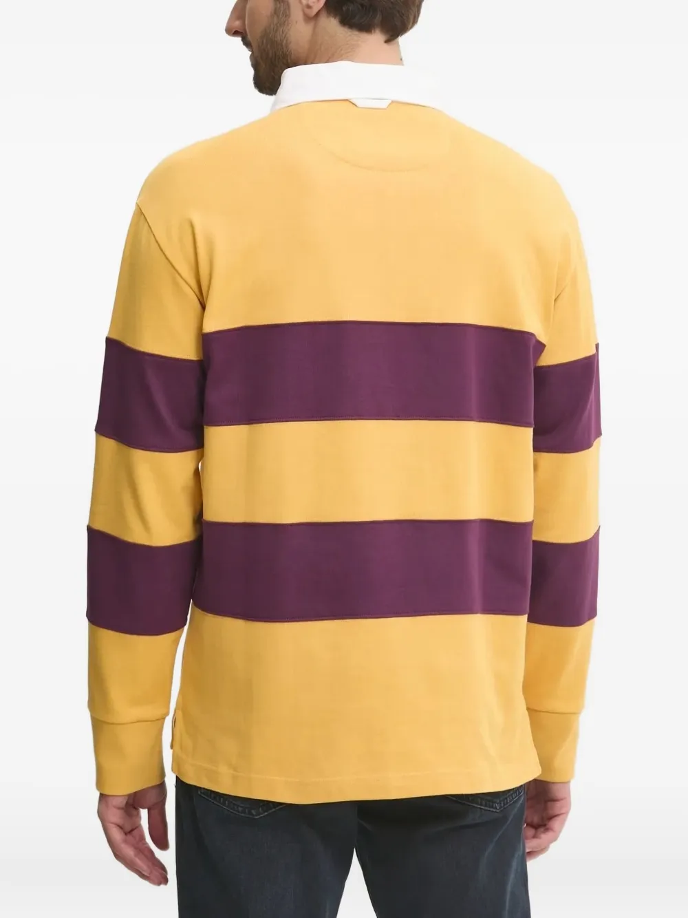Gant stripe rugby polo shirt - Geel