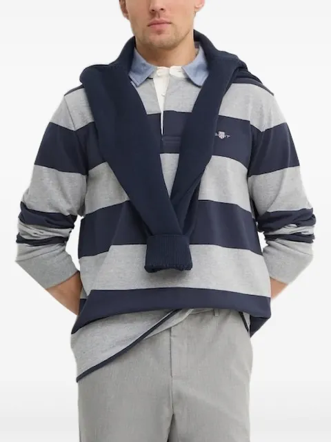 Gant Heavy Rugger striped polo shirt