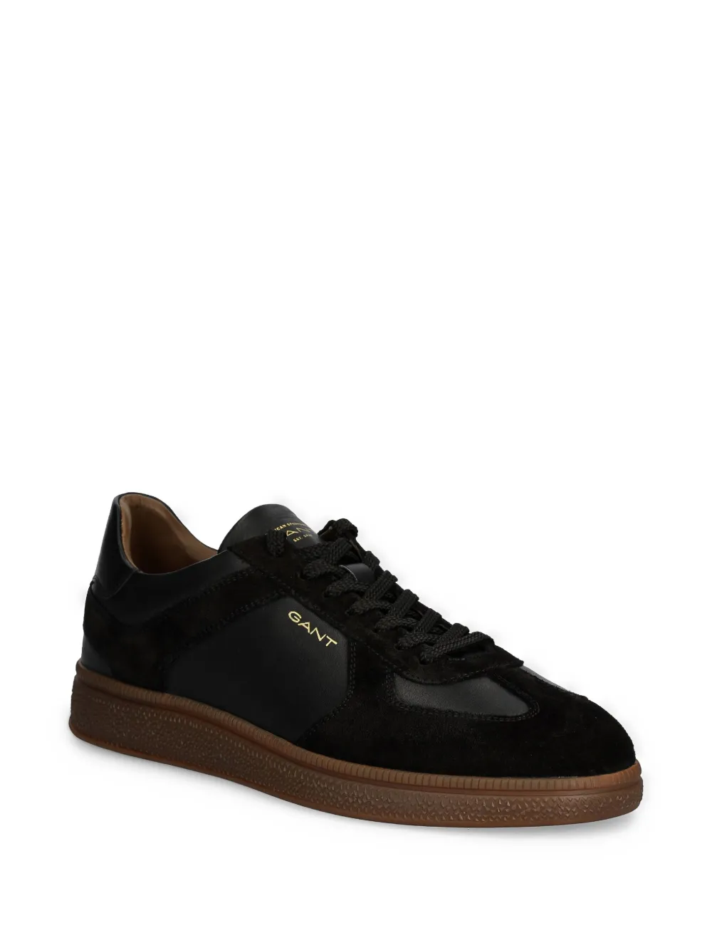 Gant Leren sneakers - Zwart