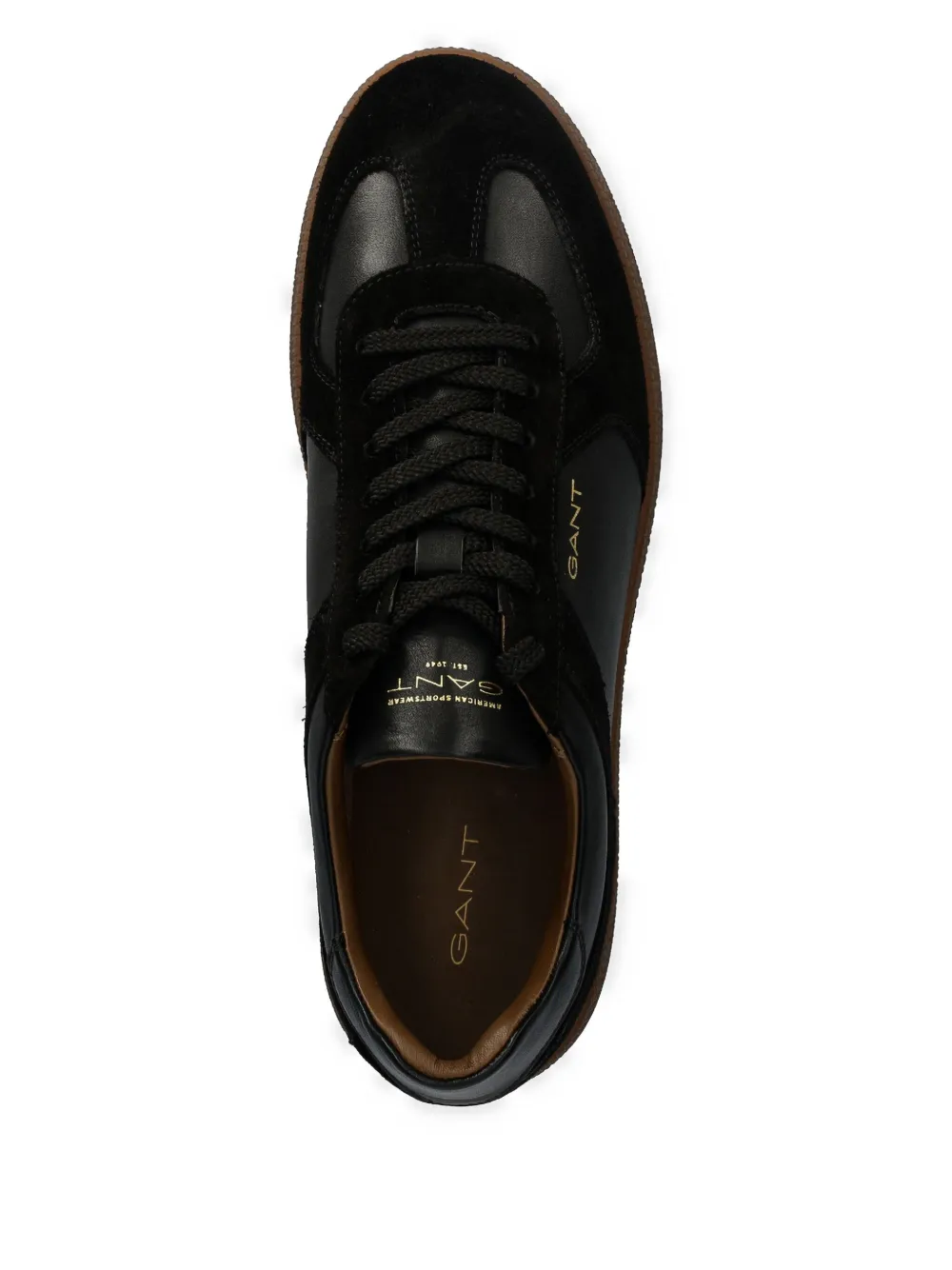 Gant leather sneakers Black